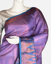 Violet Saree