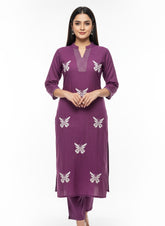 Violet 2PC Chudidhar