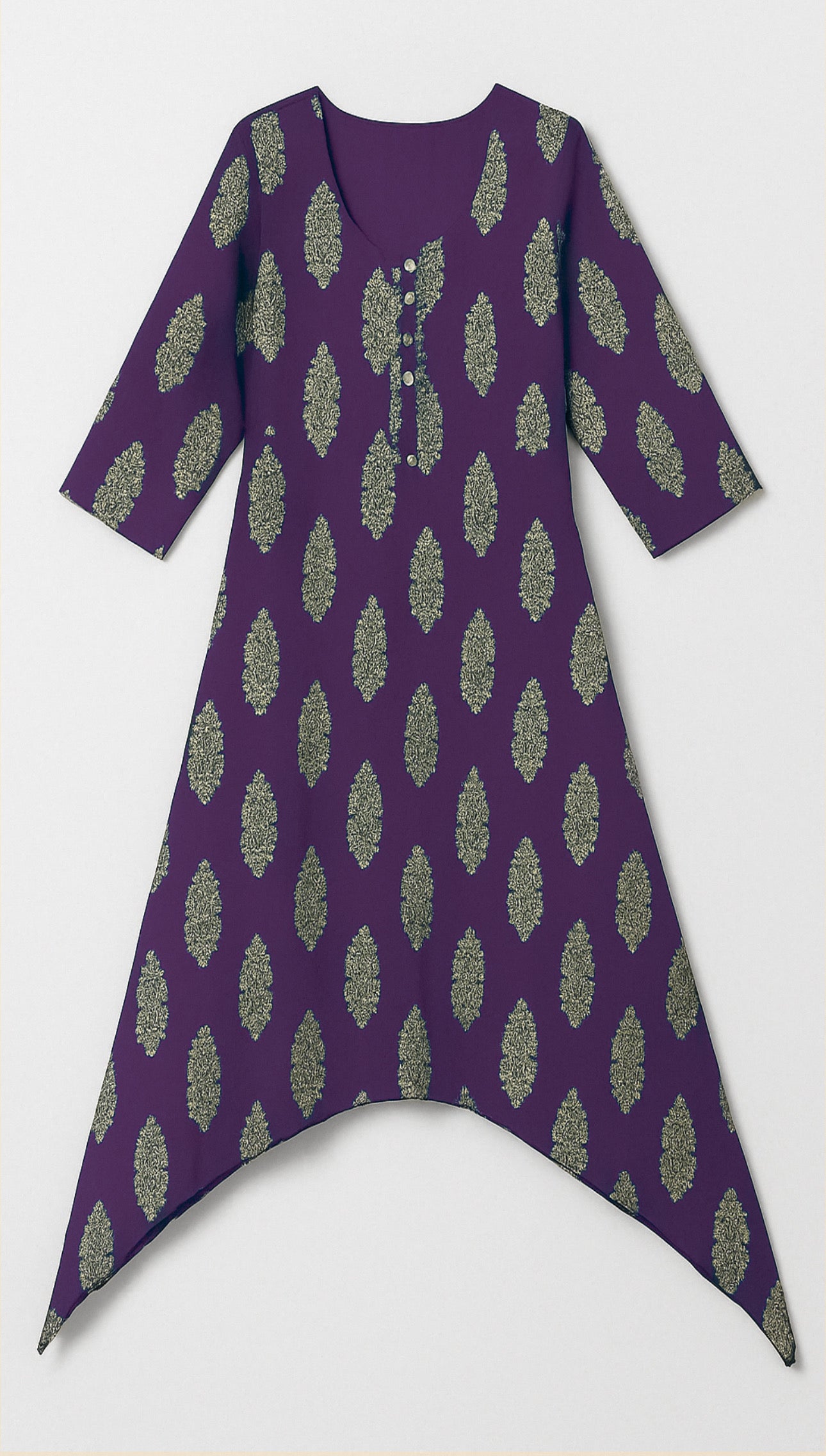 Fish cut dress