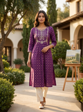 Designer Top - Purple