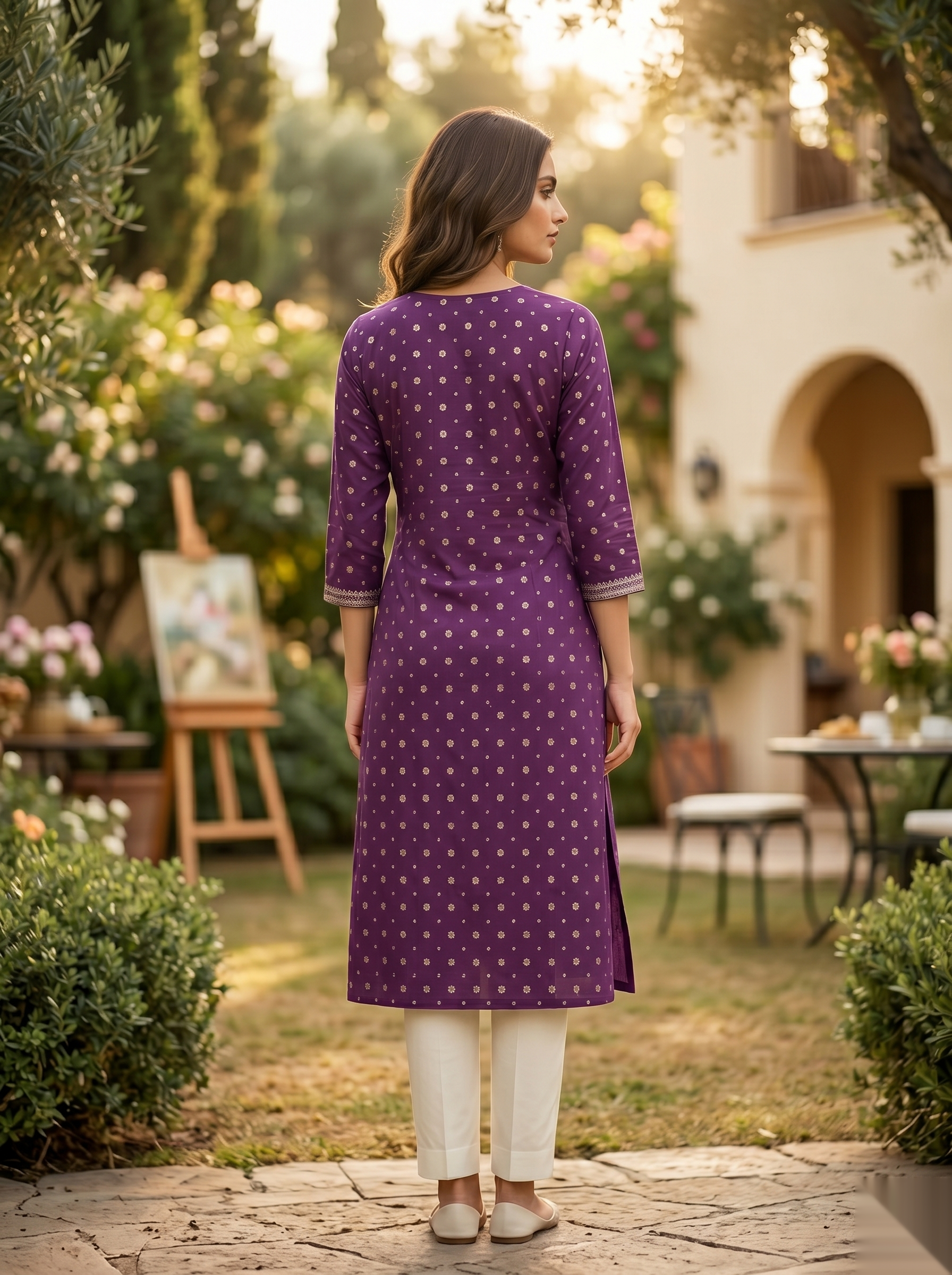 Designer Top - Purple