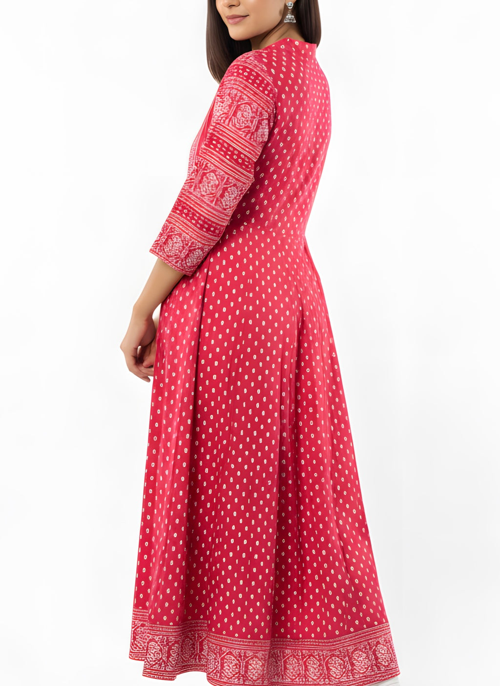 Red umbrella D3 Long Top