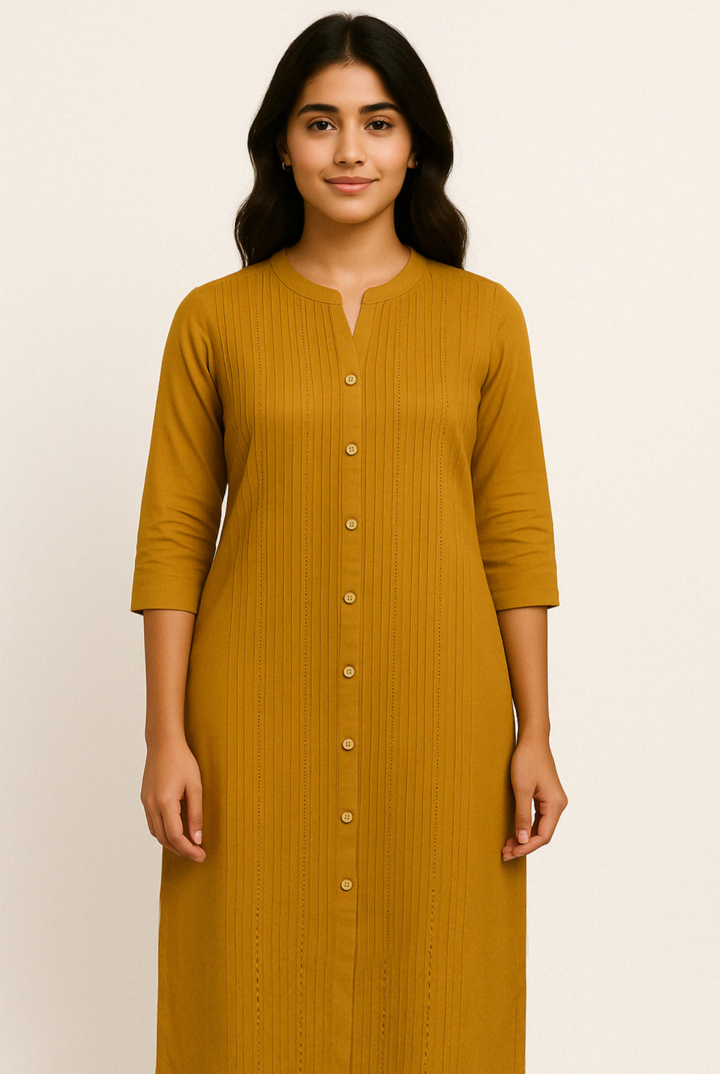 Yellow Long Top Airline