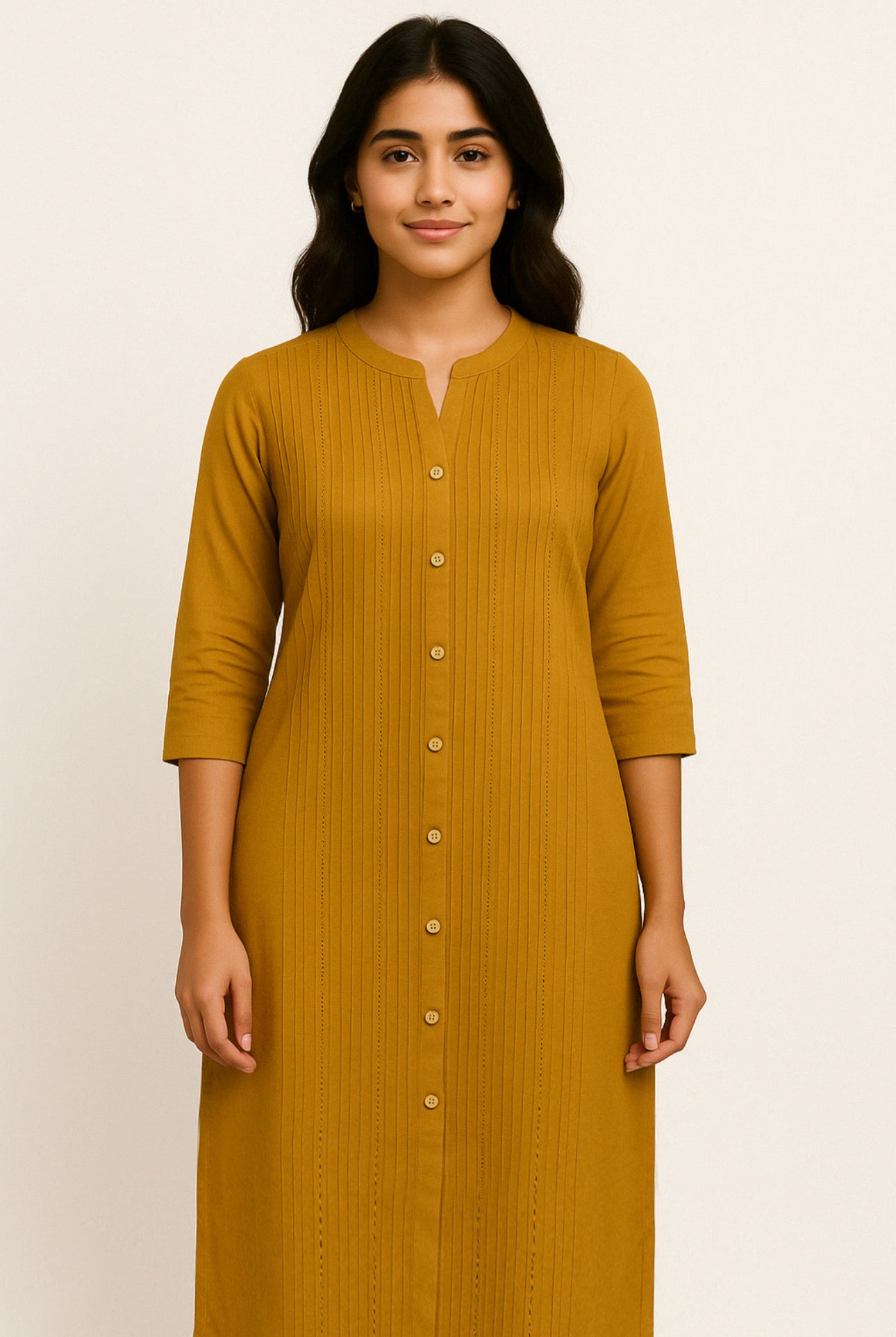 Yellow Long Top Airline