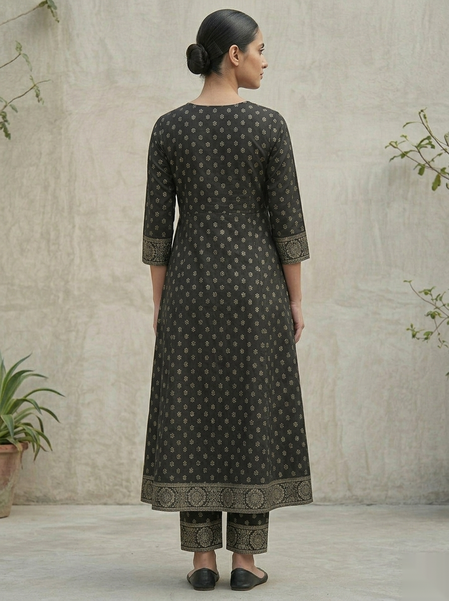 Black umbrella D3 Long Top