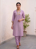 Lavender kurti