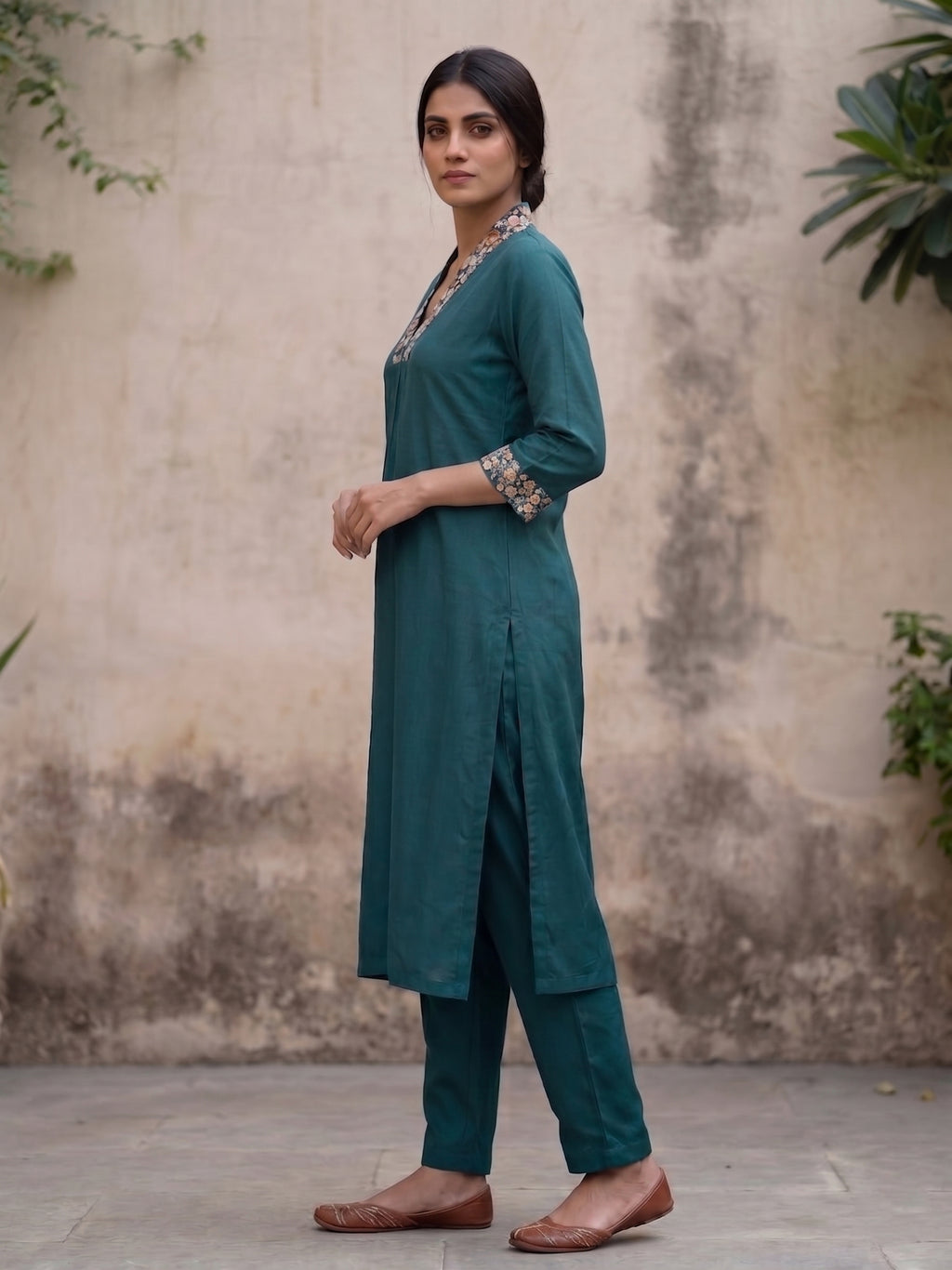 Navy blue kurti