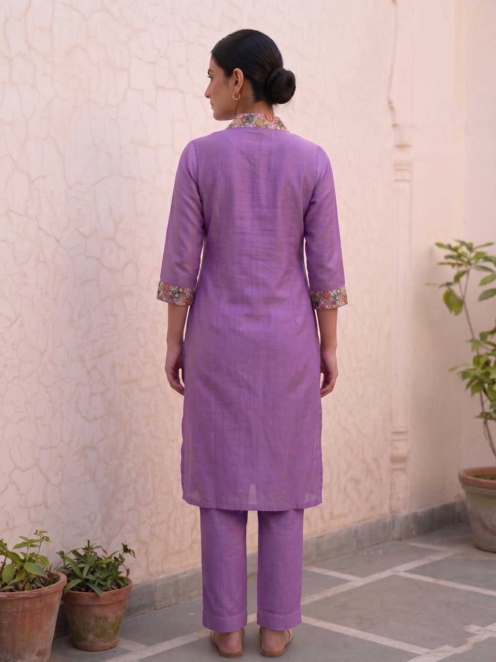 Purple kurti