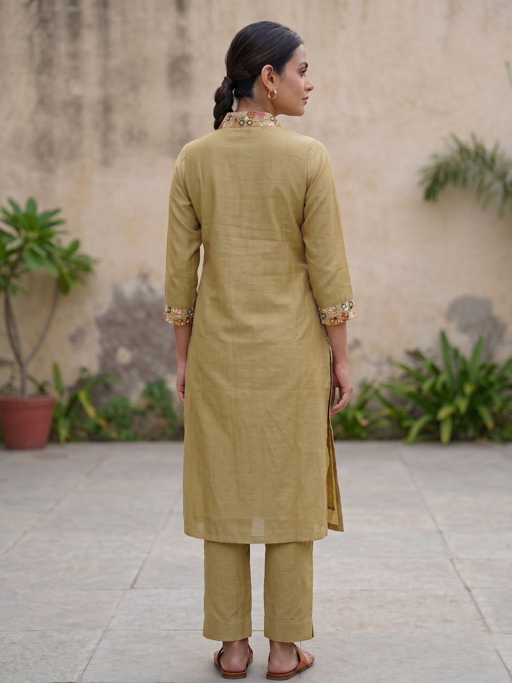 Yellow kurti