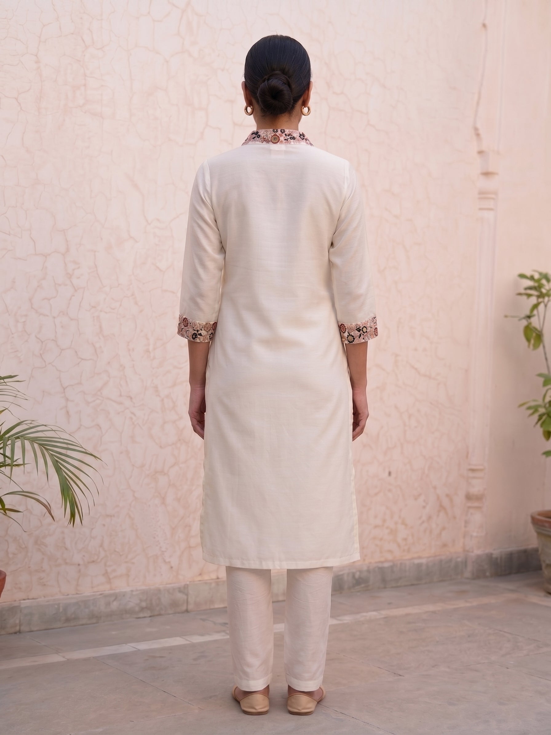 White kurti