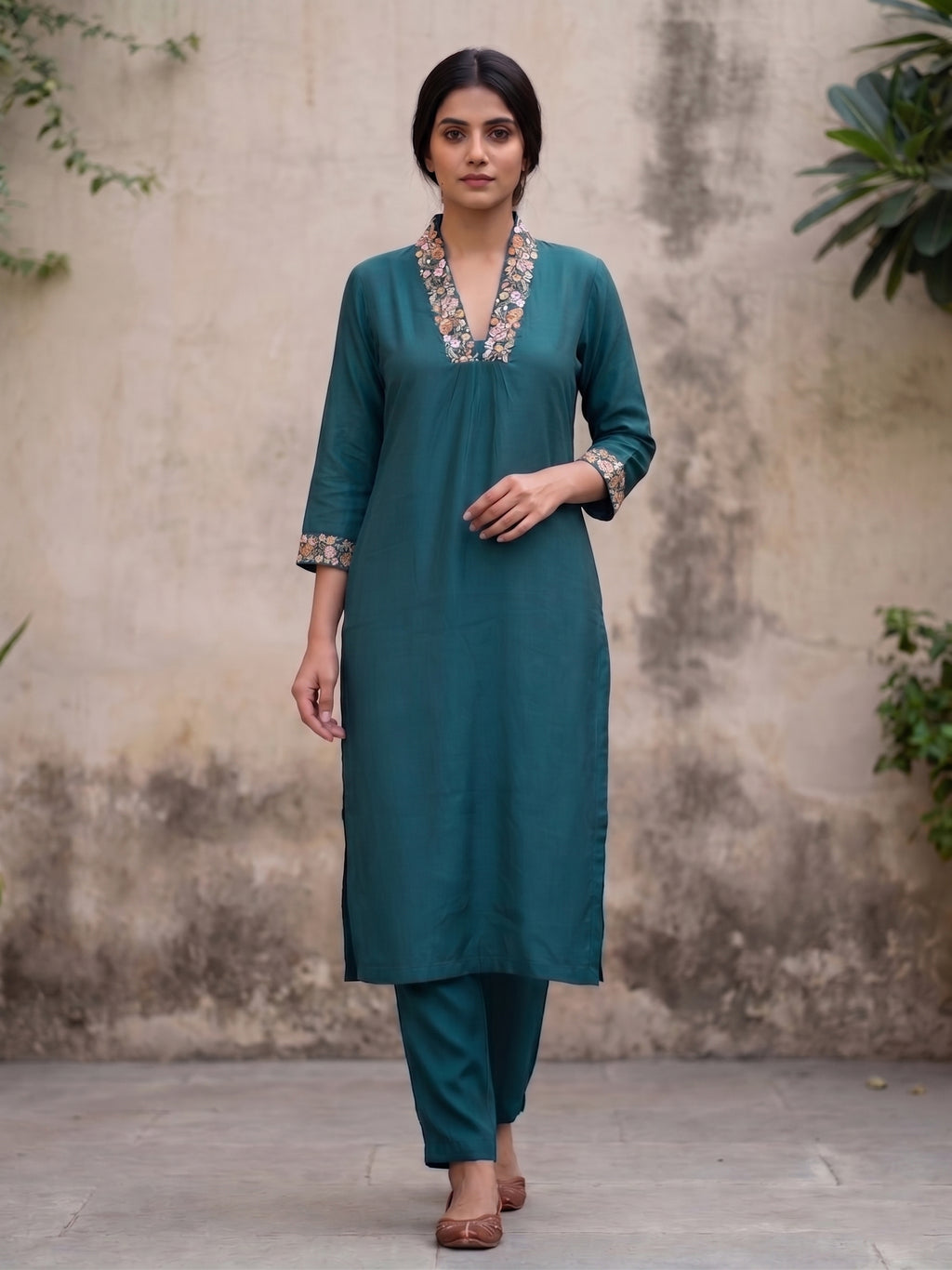 Navy blue kurti