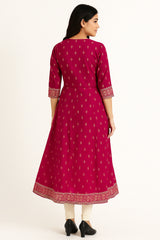 Red Long Top