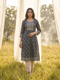 Elegent Umberlla kurti - Grey