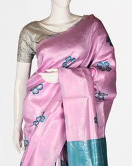 Baby Pink Saree