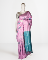 Baby Pink Saree