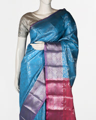 Blue Saree