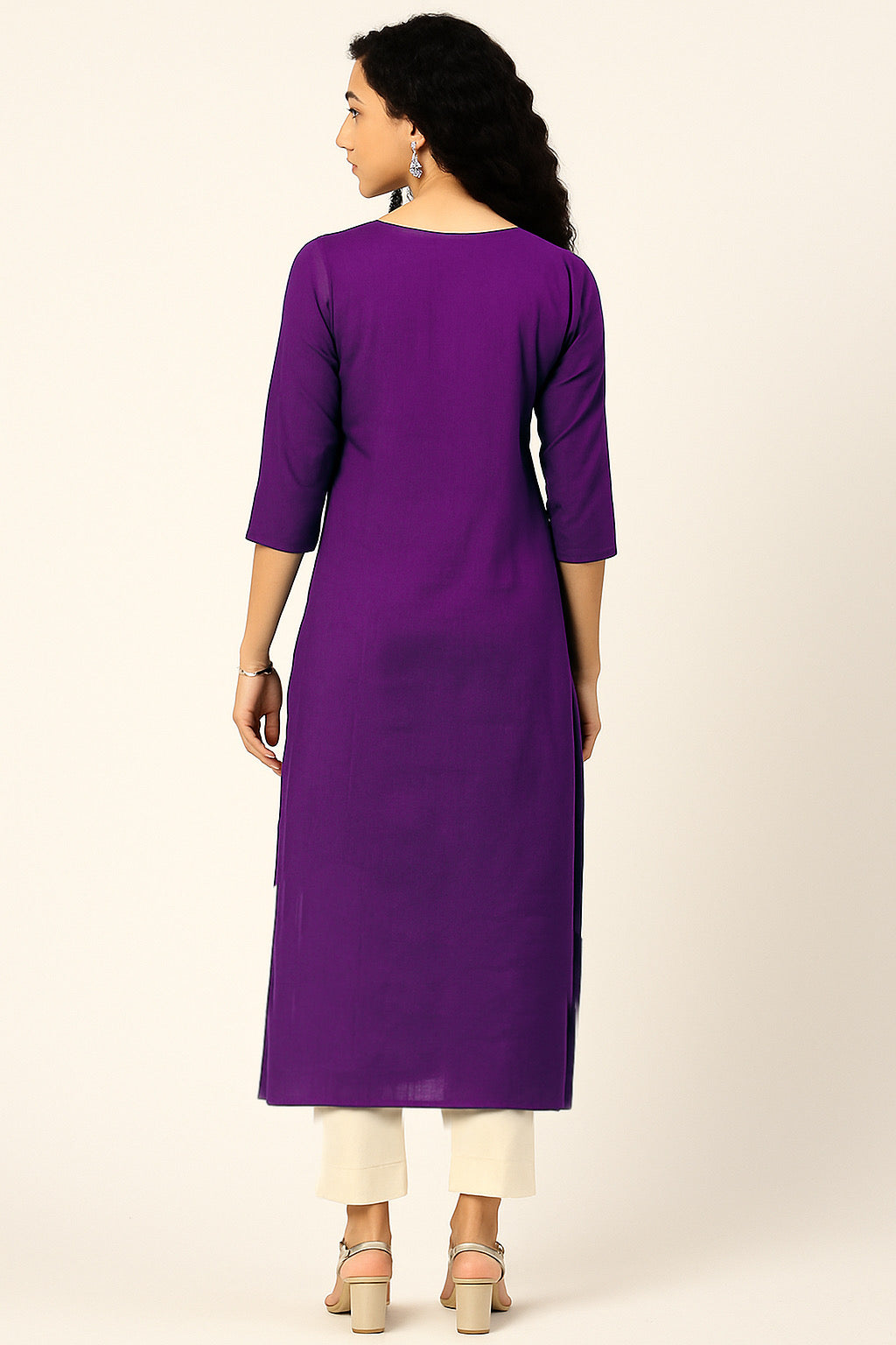 Violet Stone Long Top
