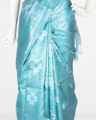 Sky Blue Saree