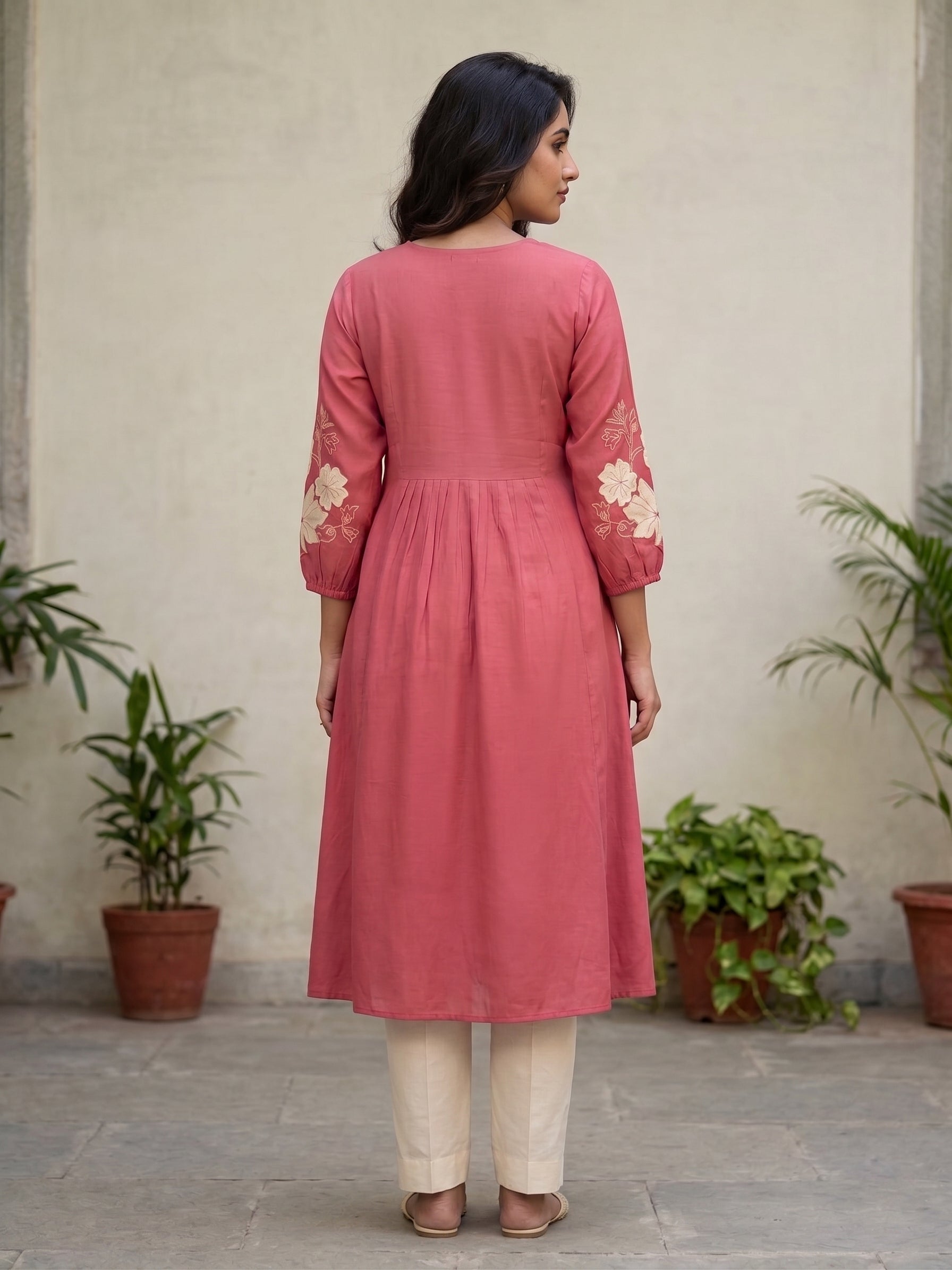 Designer Embroidery Kurti