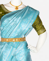 Sky Blue Saree