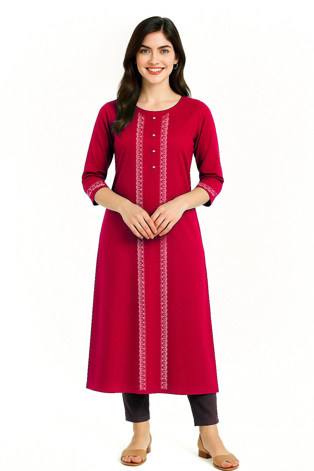 Red Long Top