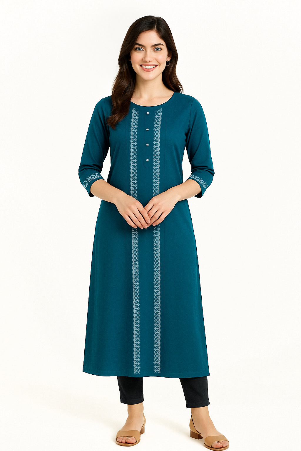 Green Long Top