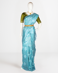 Sky Blue Saree