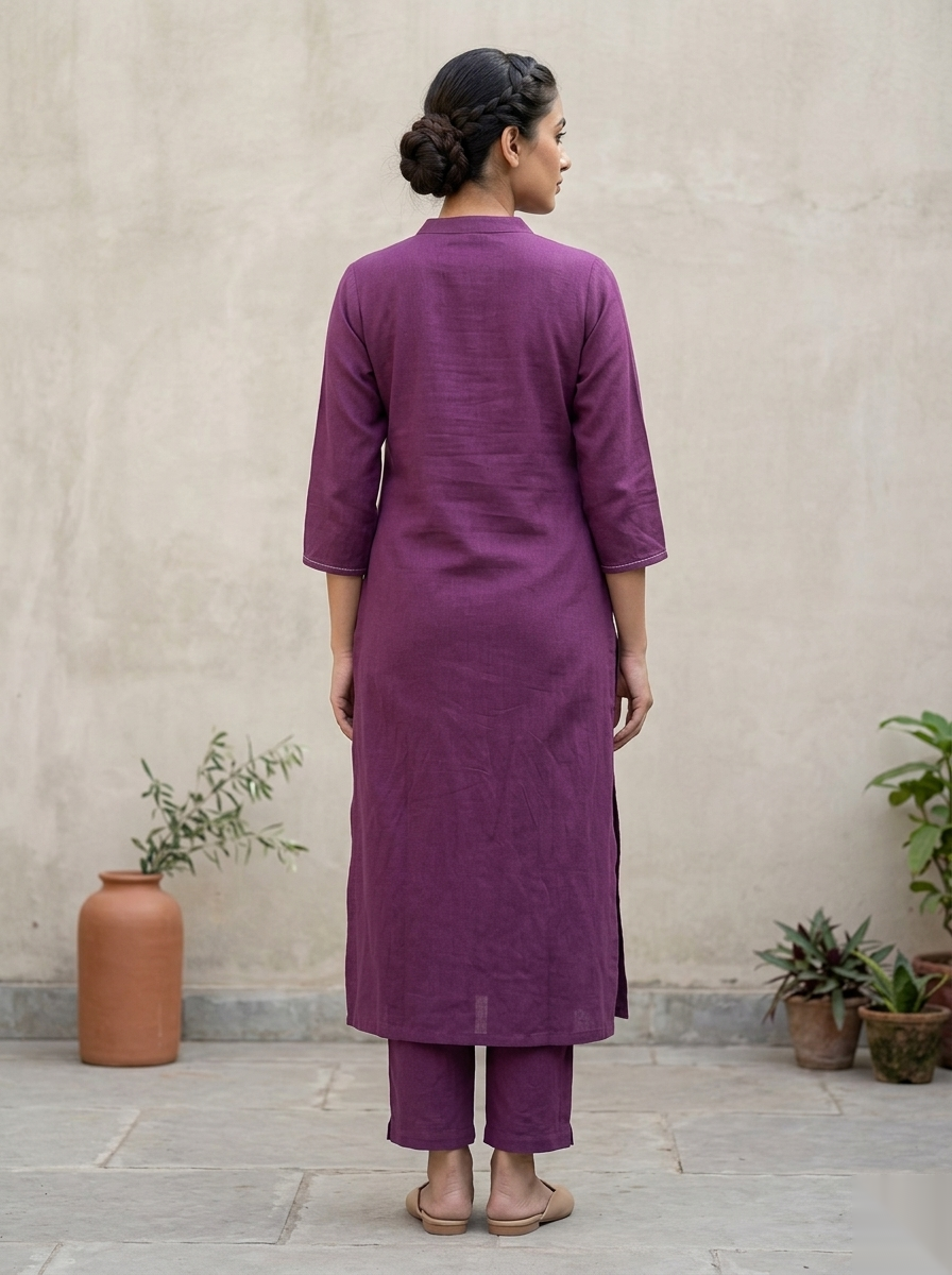 Violet 2PC Chudidhar