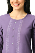 Purple Long Top
