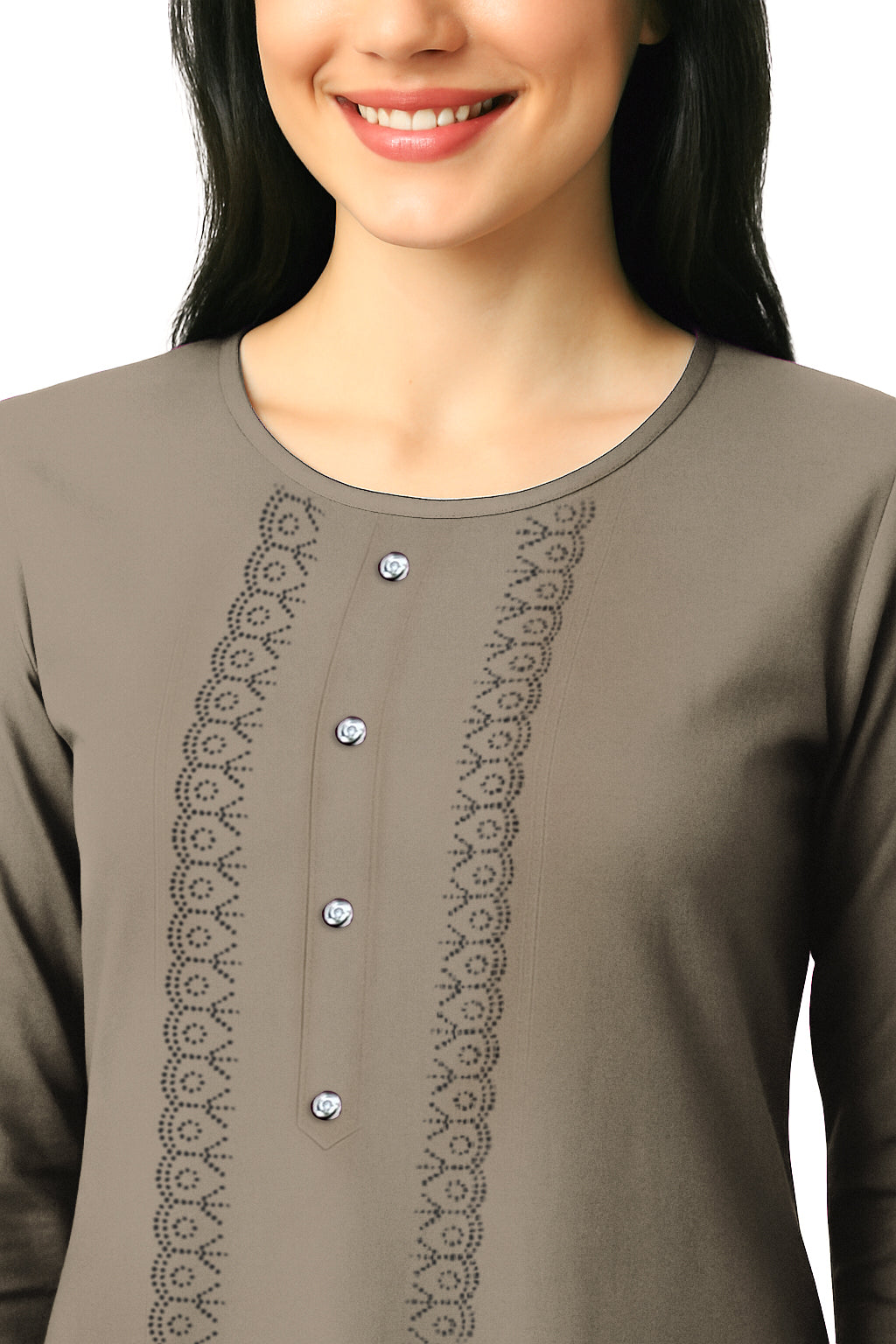 Light Brown Long Top