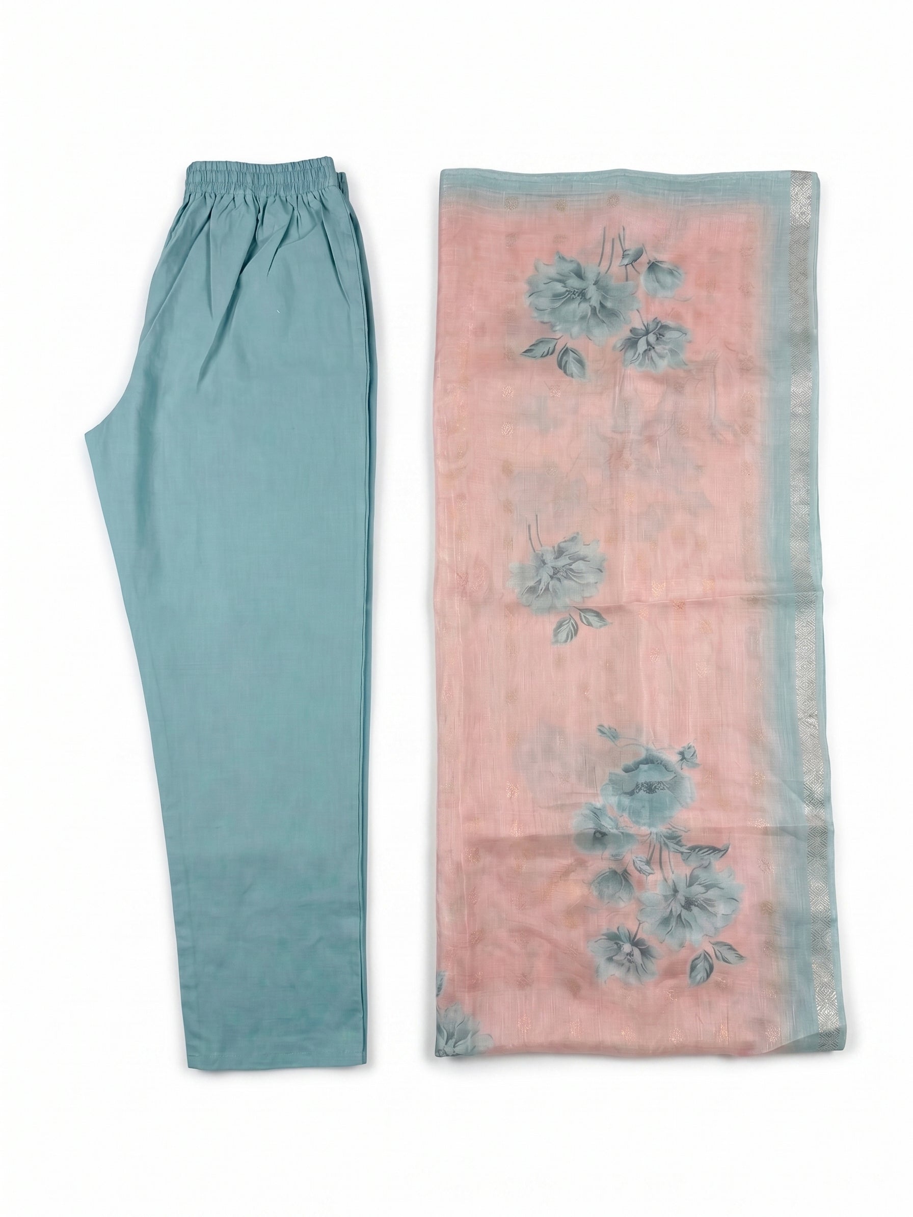 Blue 3pc kurti