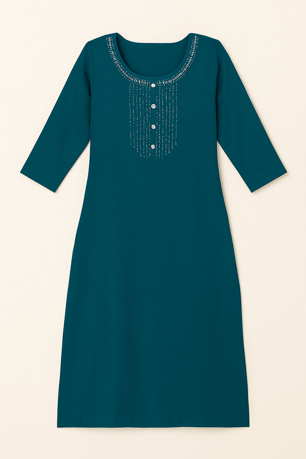 Green Long Top