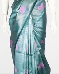 Green Saree