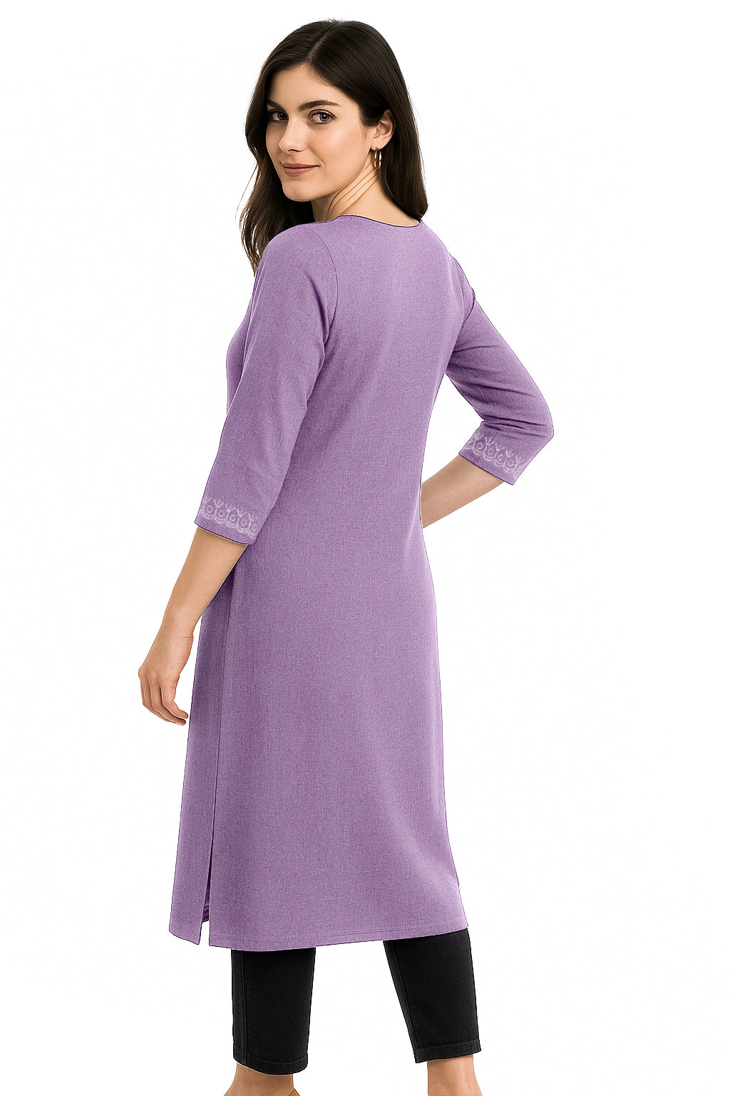 Purple Long Top