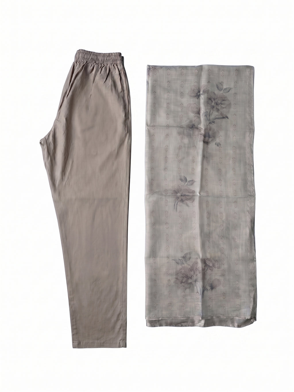 Brrown 3pc kurti