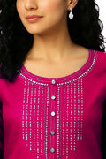 Pink Stone Long Top