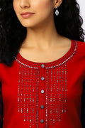 Red Stone Long Top