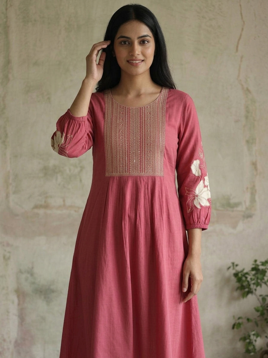 Designer Embroidery Kurti