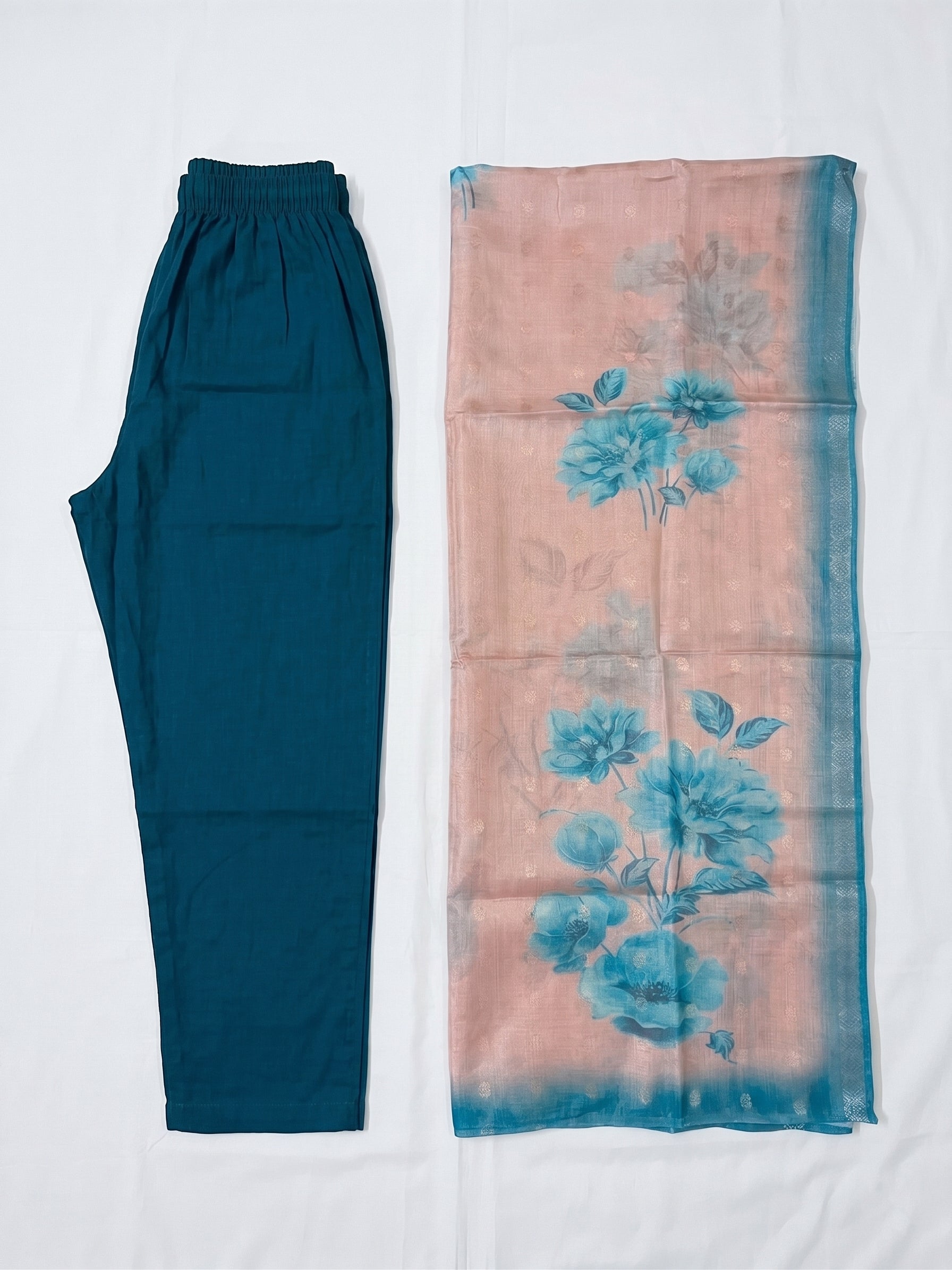 Dark blue 3pc kurti