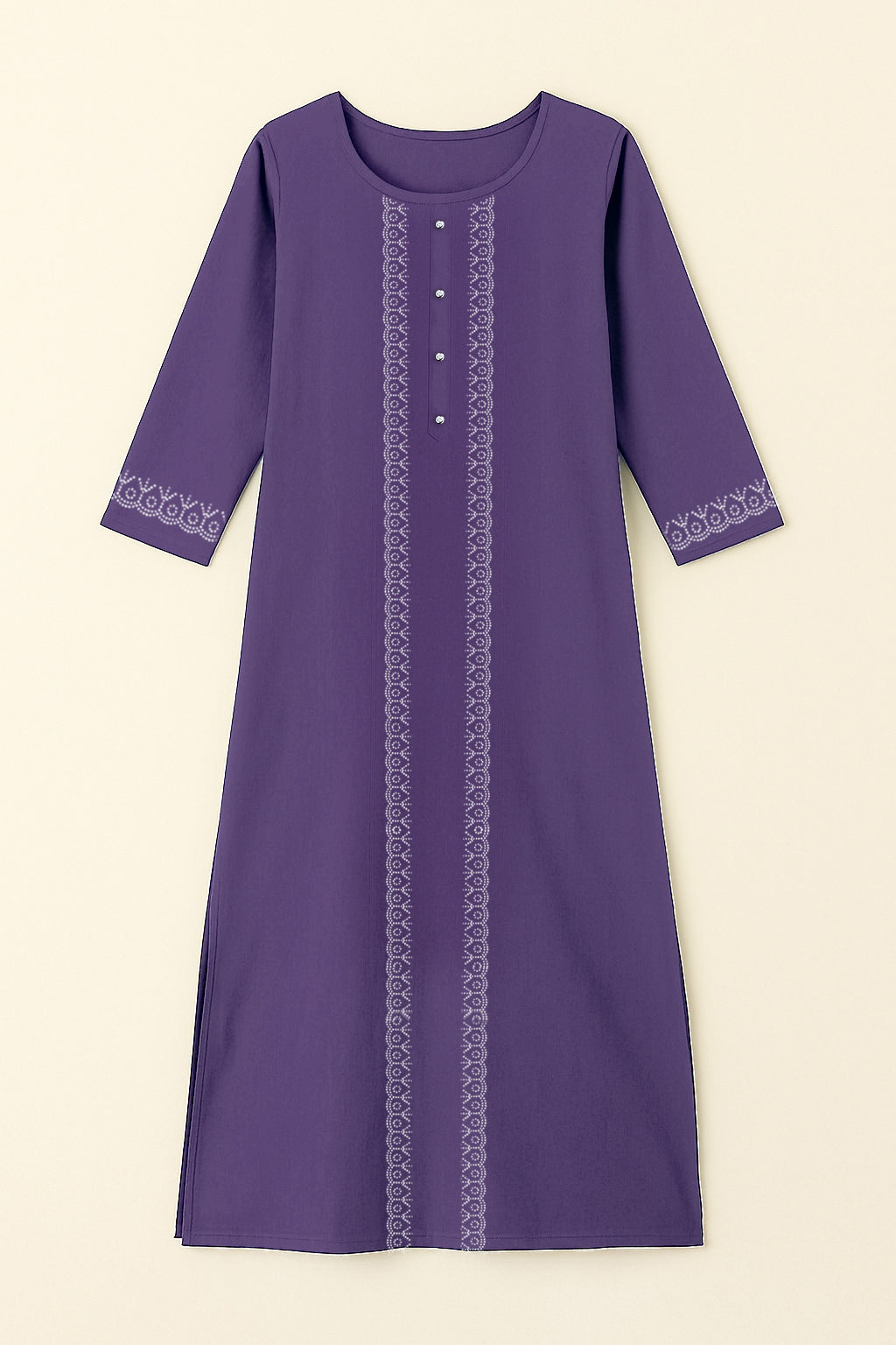 Violet Long Top