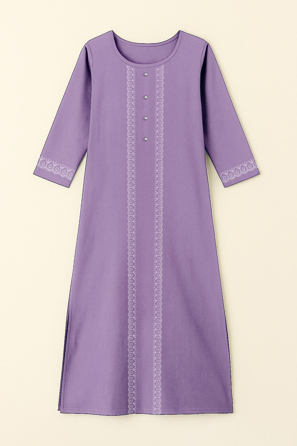 Purple Long Top