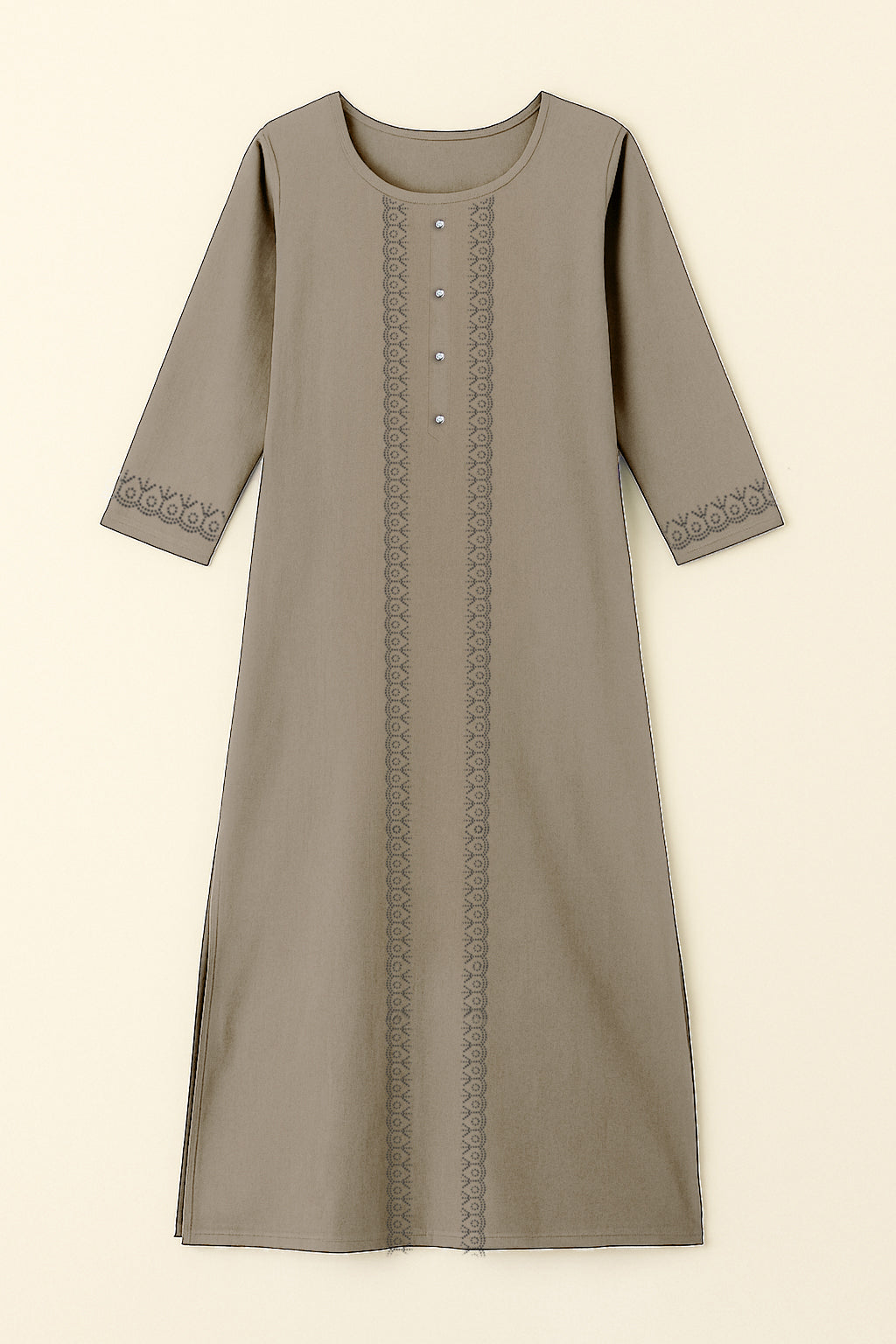 Light Brown Long Top
