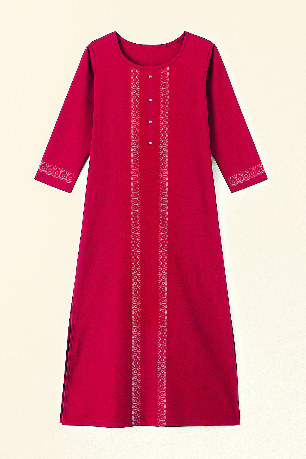 Red Long Top