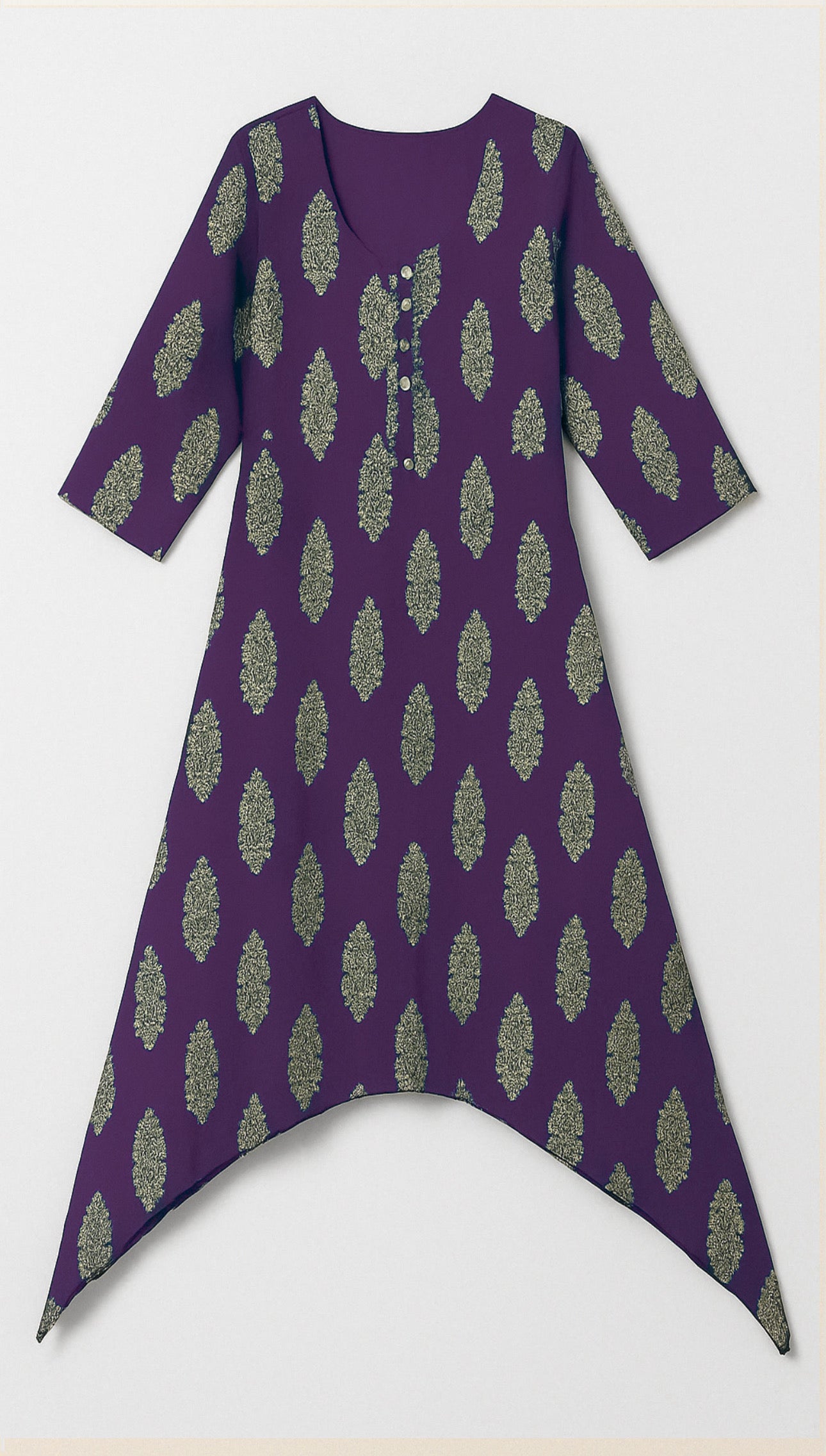 Fish cut dress