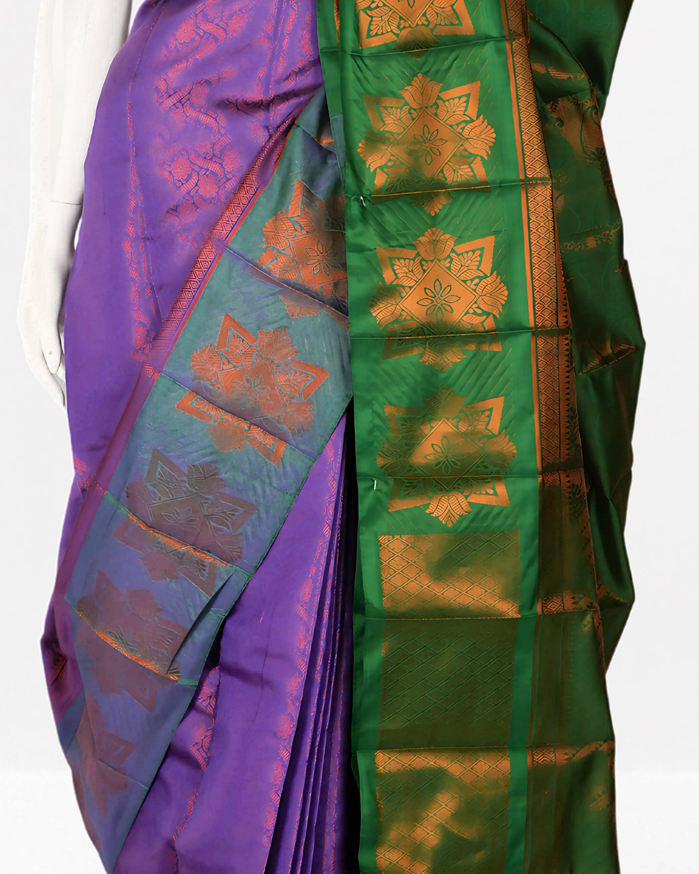 Violet Saree