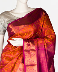 Orange Saree