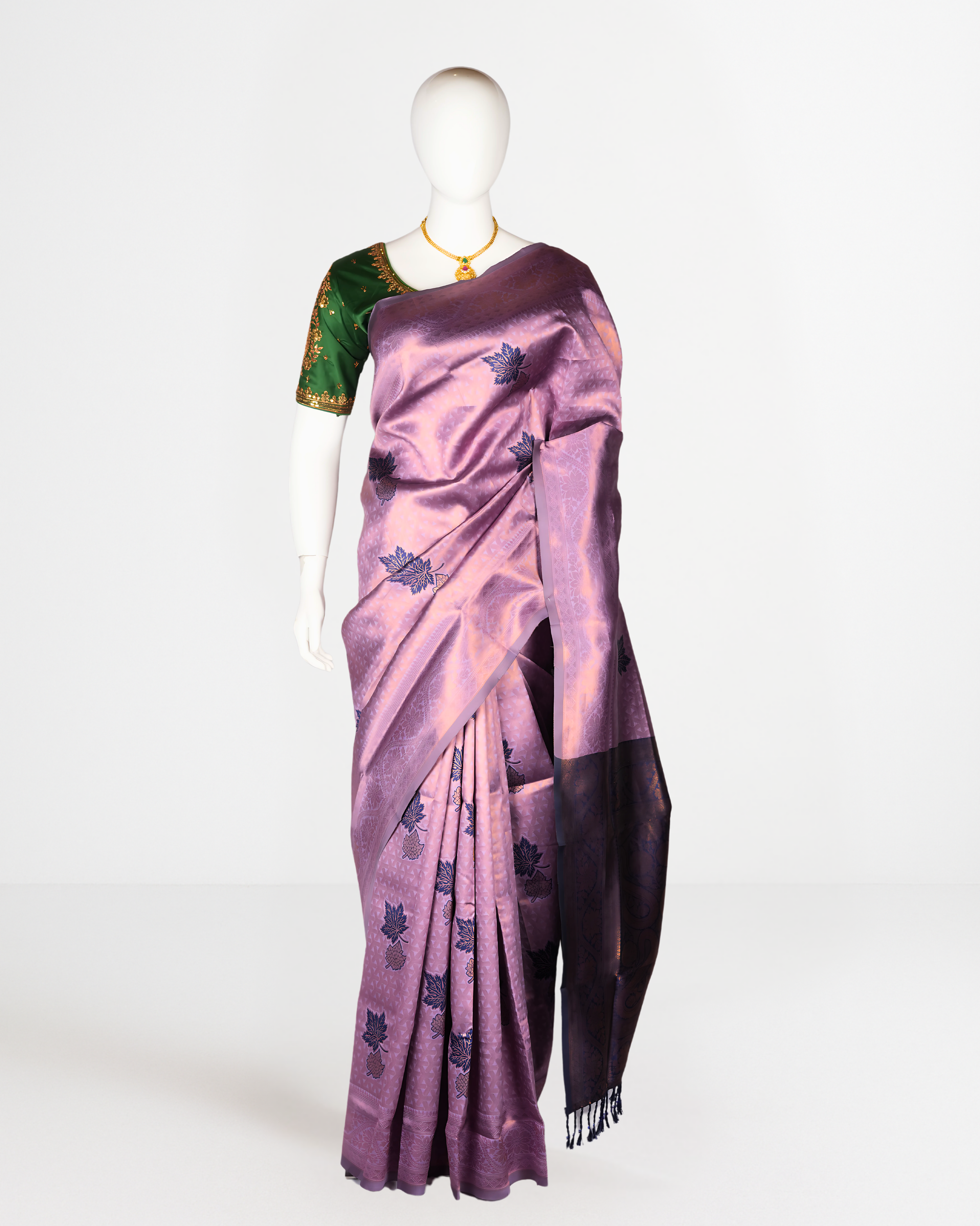 Pink Saree