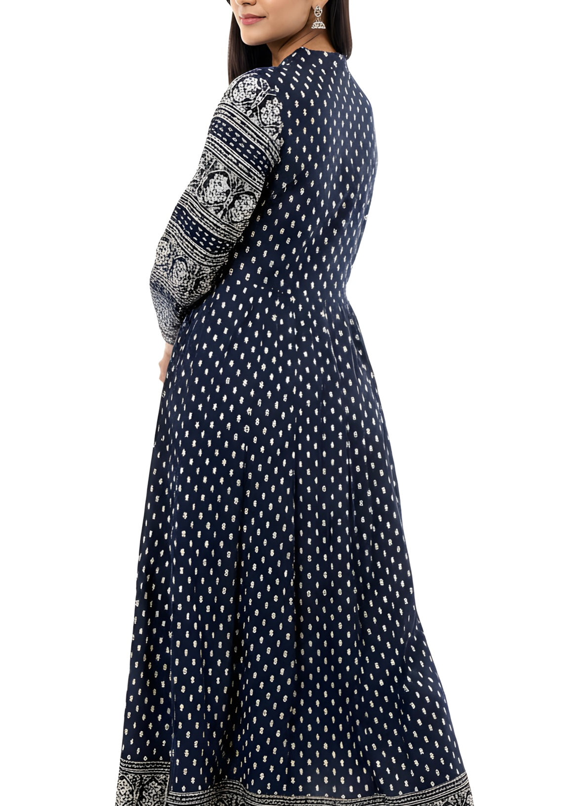 Blue Long Top