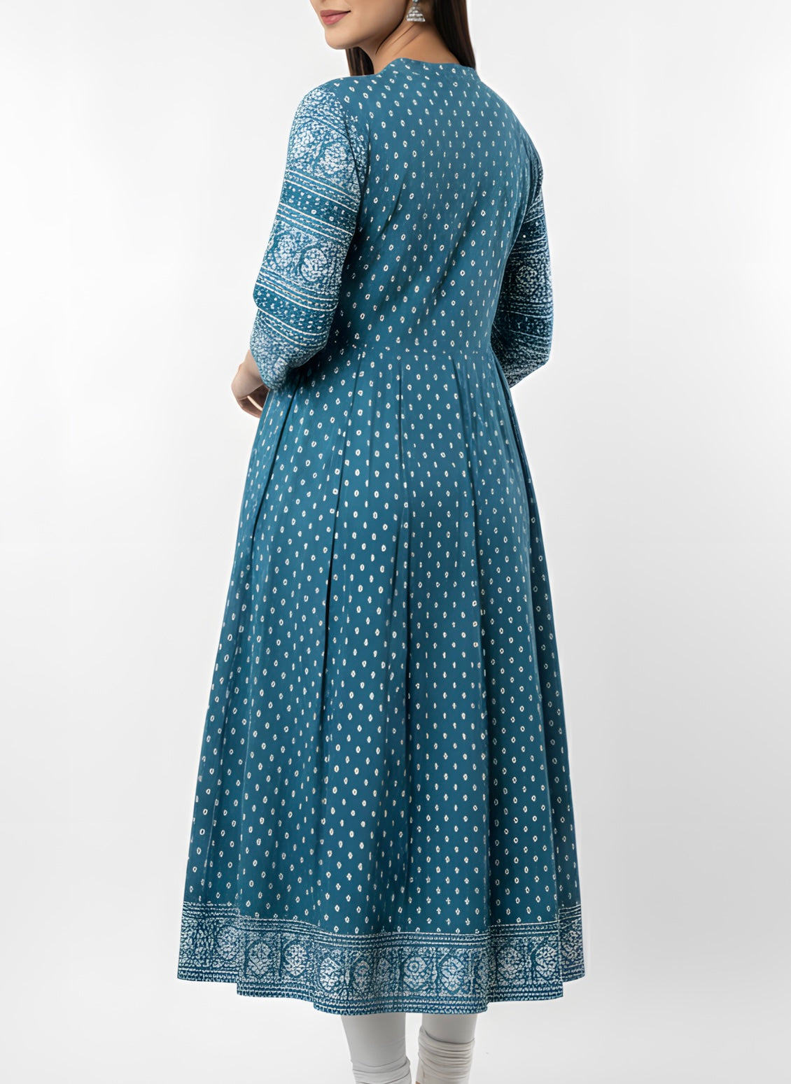 Sky Blue umbrella Long Top