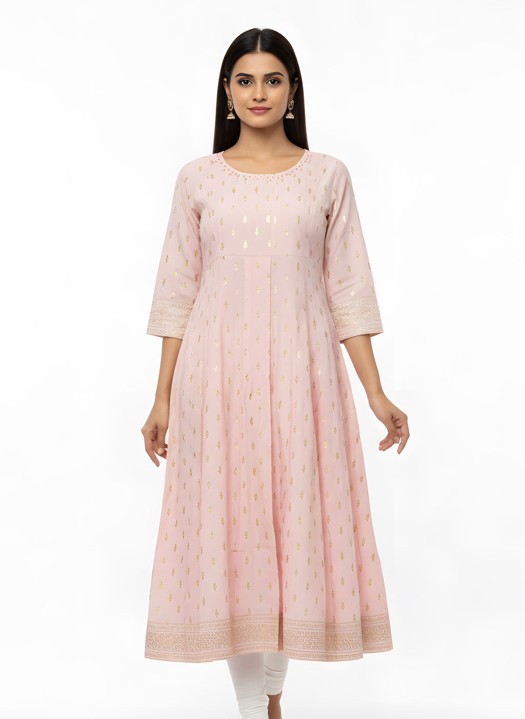 Pink umbrella Long Top